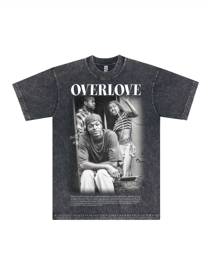 OVL Mineral Wash Vintage Graphic Friday Tee